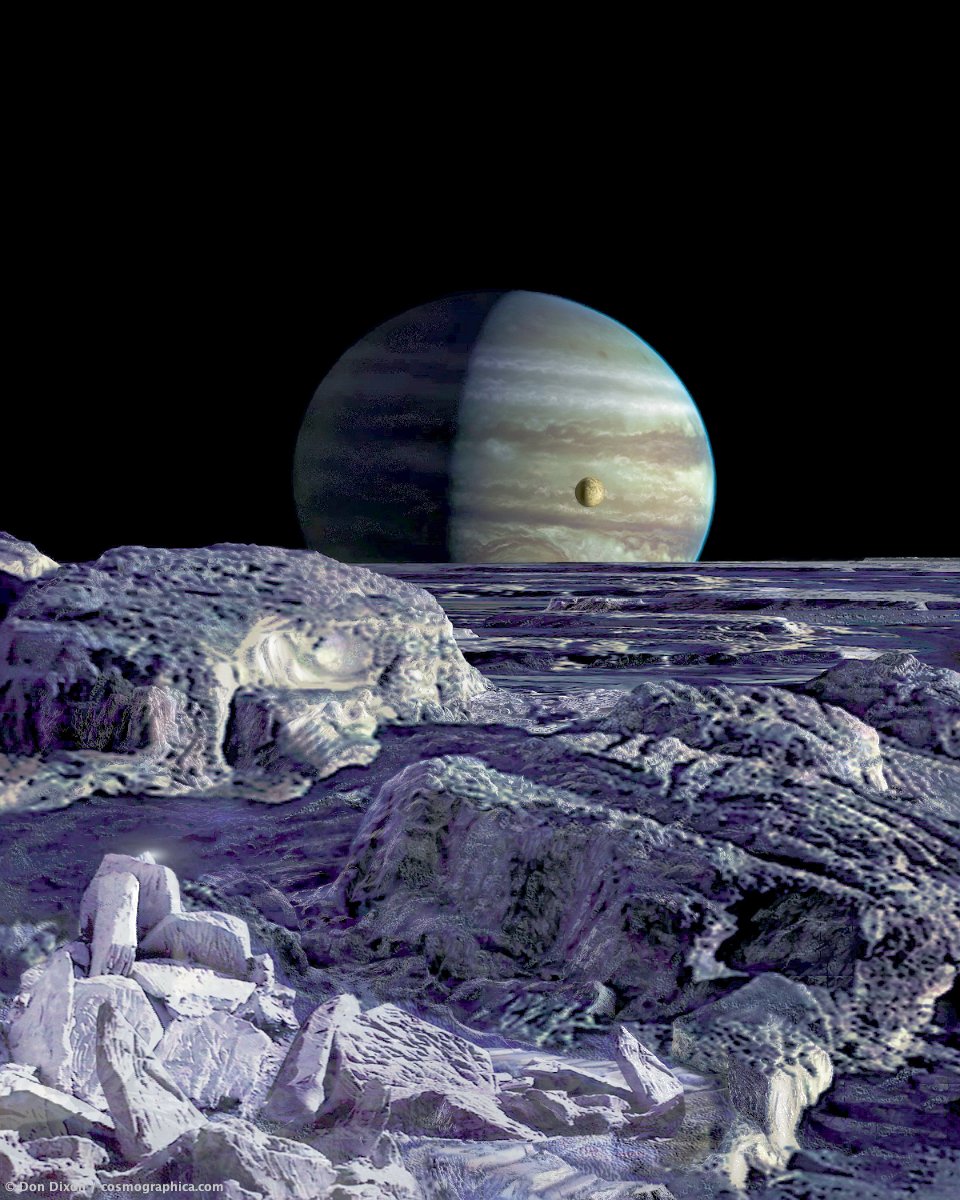Unique space. Уран поверхность планеты. Космический пейзаж Юпитер. Европа Спутник арты. Европа Спутник Юпитера арт.